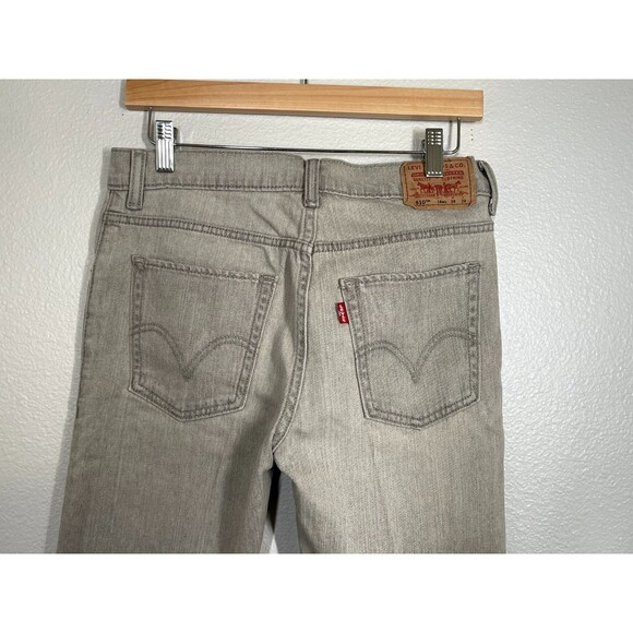 Levis 510 Skinny‎ Jeans Boys Size 18 Regular 29 X 29 Gray Wash Denim EUC - Picture 5 of 7